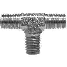 STEEL MALE PIPE TEE SAE 140437 - Fast Fittings