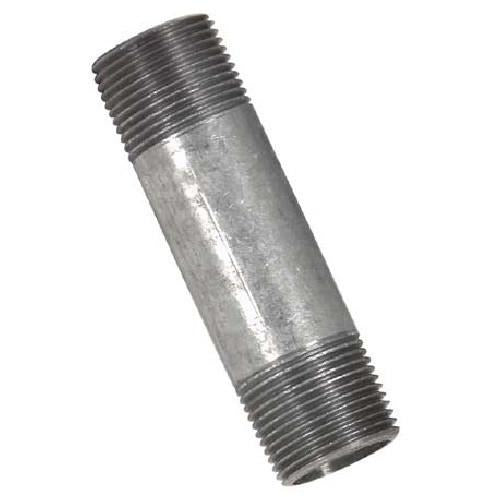 1/8 INCH NPT SCHEDULE 80 BLACK AND GALVANIZED STEEL EXTRA HEAVY NIPPLES - Fast Fittings - 2