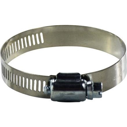 Stainless Steel Worm Gear Band Clamps - 1/2" Band - 600 Series