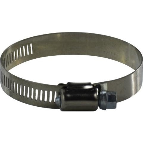 Stainless Steel Worm Gear Clamps - 1/2 Inch Band - 611 Series