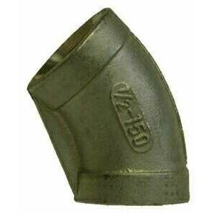STAINLESS STEEL 45 DEGREE ELBOW - 150 PSI - 304 SS AND 316 SS - Fast Fittings