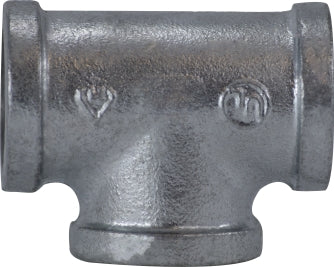 SCH 40 Galvanized Malleable Iron Tee - 150 PSI