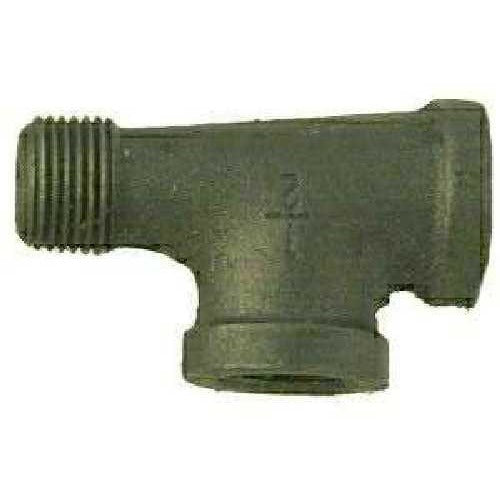 BLACK AND GALVANIZED MALLEABLE IRON SERVICE TEE - 150 PSI - Fast Fittings