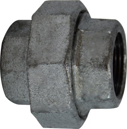 SCH 40 Galvanized Malleable Iron UNIONS - 150 PSI