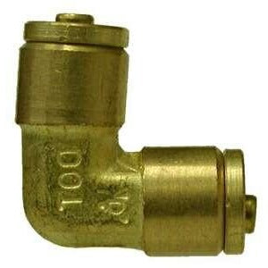 BRASS D.O.T. PUSH-IN ELBOW - Fast Fittings