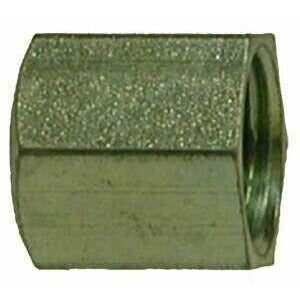 BLACK AND GALVANIZED STEEL HEX CAPS - Fast Fittings - 2