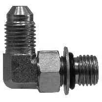 STEEL JIC TO O-RING ELBOW FITTING - SAE 070220 - Fast Fittings