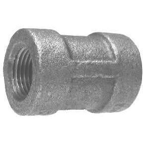 BLACK EXTRA HEAVY MALLEABLE IRON COUPLING - 300 PSI - Fast Fittings