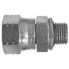 METRIC THREAD STEEL STRAIGHT SWIVEL - Fast Fittings