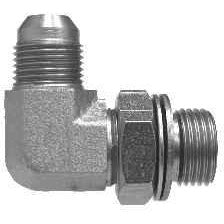 STEEL JIC TO BSPP MALE 90 DEGREE ELBOW - Fast Fittings