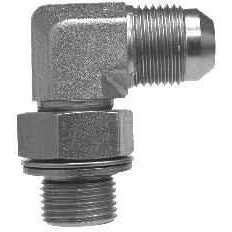 METRIC THREAD STEEL MALE 90 DEGREE ELBOW - Fast Fittings