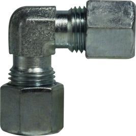UNION STUD ELBOW COUPLING - DIN 2353 METRIC