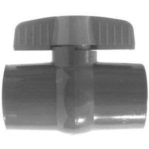 SCHEDULE 80 PVC COMPACT BALL VALVE - Fast Fittings