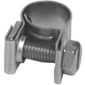 Stainless Steel Mini-F Hose Clamps