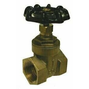 FULL PORT BRASS GATE VALVE 200WOG 125WSP - Fast Fittings