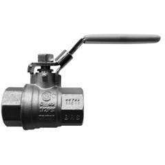 BRASS BALL VALVE WITH LOCKING HANDLE 600WOG - Fast Fittings