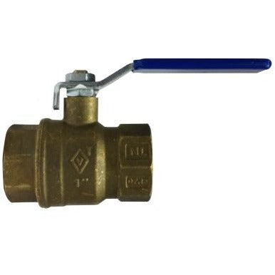 LEAD FREE BRASS FEMALE PIPE BALL VALVE
