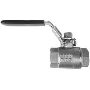 FULL PORT STAINLESS STEEL 2000 PSI BALL VALVE - Fast Fittings