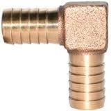 BRONZE HOSE BARB X HOSE BARB 90 DEGREE ELBOW - Fast Fittings