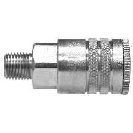 STEEL MALE COUPLER - 3/8" BASIC SIZE - Fast Fittings