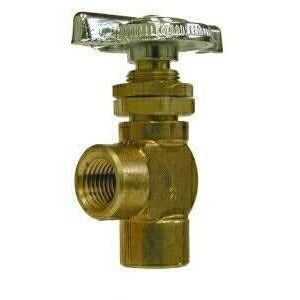 BRASS ANGLE NEEDLE VALVE - Fast Fittings