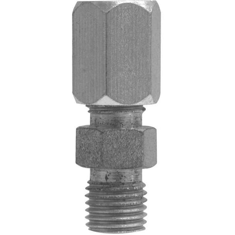 FLARELESS BITE-TYPE STEEL MALE CONNECTOR - Fast Fittings