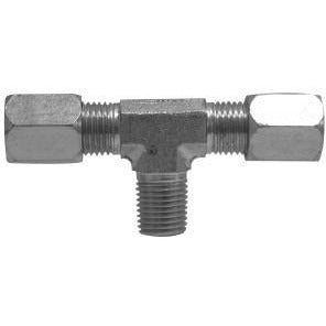 FLARELESS BITE-TYPE STEEL MALE BRANCH TEE - Fast Fittings
