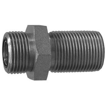 STEEL ORFS BULKHEAD UNION (LOCKNUT NOT INCLUDED) - Fast Fittings