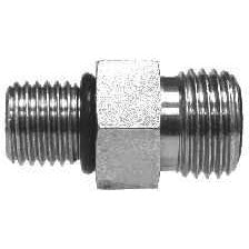 STEEL O-RING FACE SEAL STRAIGHT THREAD CONNECTOR - SAE 520120 - Fast Fittings