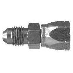 STEEL MALE JIC 37 DEGREE FLARE TO FEMALE FLAT FACE SWIVEL FITTING - Fast Fittings