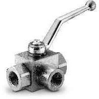 FULL PORT THREE WAY HIGH PRESSURE BALL VALVE - Fast Fittings